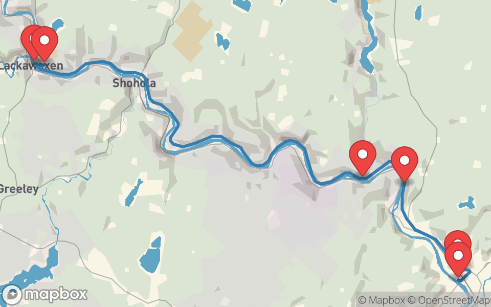 Map preview of Hawk's Nest, NY-97